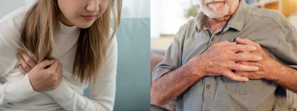 ER for heart attack symptoms