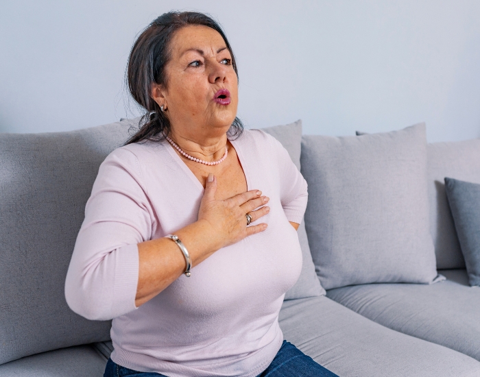 Heart attack symptoms in women